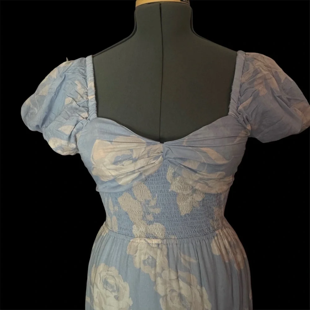 Free People Blue Floral Dress - Picture 4 of 5